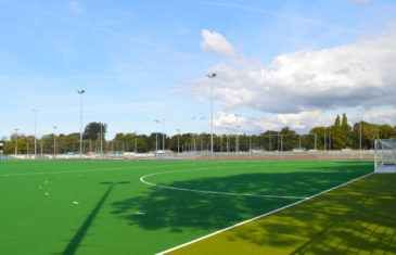 First water base hockey pitch