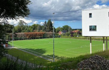 New Edel Novum pitch at Uwe Seeler Fußball Park