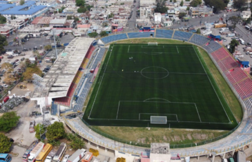 FIFA Quality Pro soccer field in Port-au-Prince, Haiti